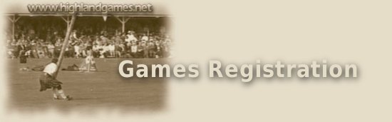 Games Registration
